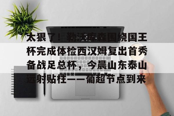 蜂鸟电竞-太狠了！勒沃库森围绕国王杯完成体检西汉姆复出首秀备战足总杯，今晨山东泰山远射贴柱——葡超节点到来的简单介绍